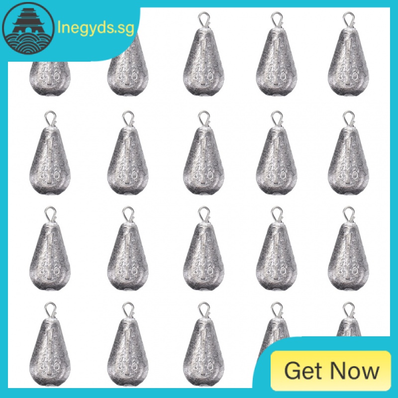 20PCs fishing weight sinkers fishing gears removable fishing lead
