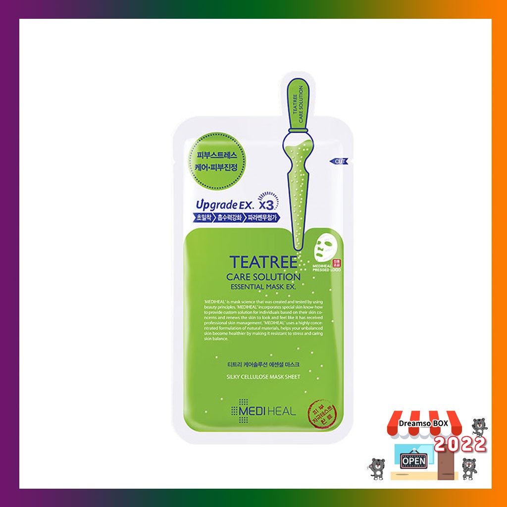 Mediheal Mask Pack Tea Tree Care Solution / Natural moisturizing / Skin