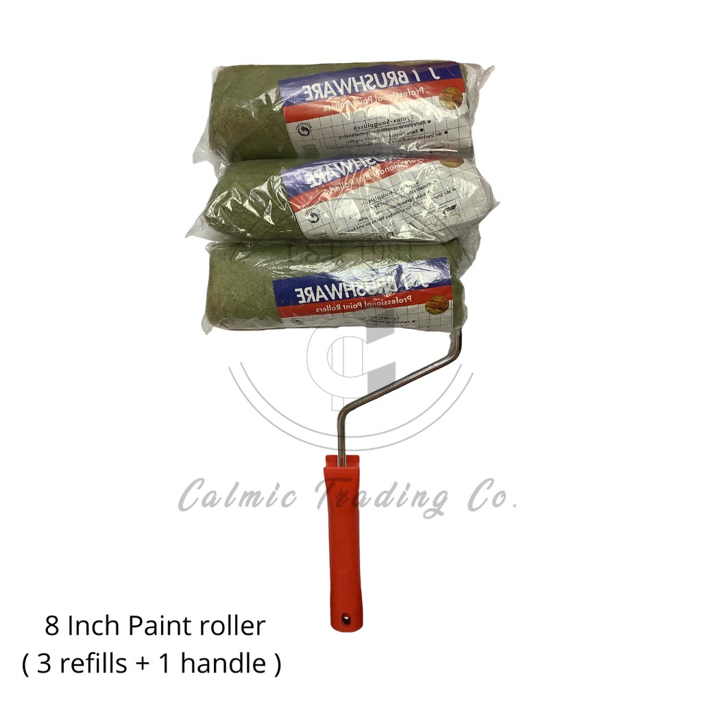 Paint Roller & Refill (Industrial Standard Good Quality) Shopee