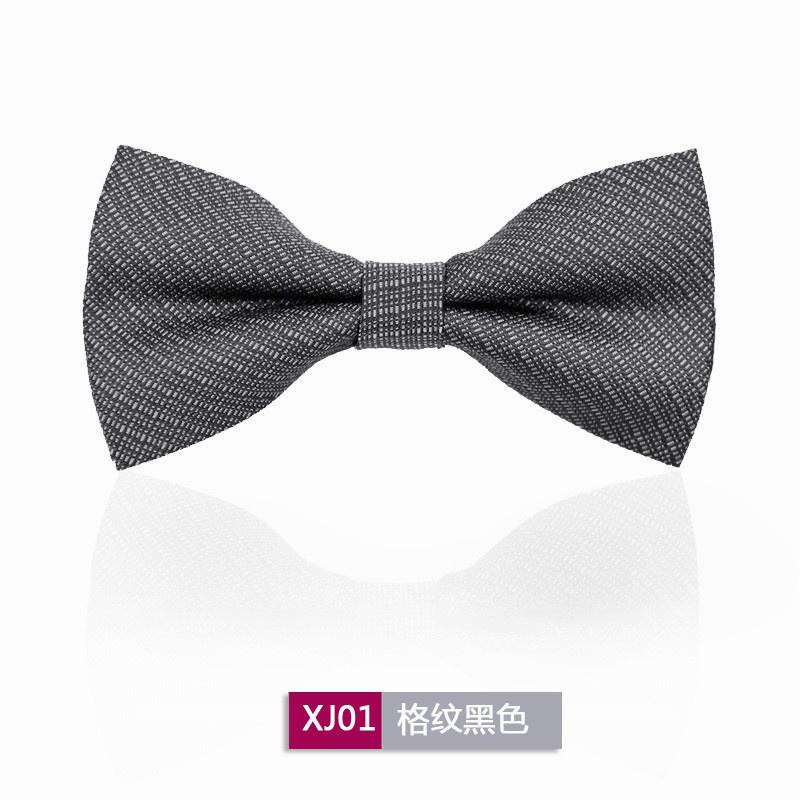 10109SG STOCK Men's solid plain bowtie business bowtie party bow tie