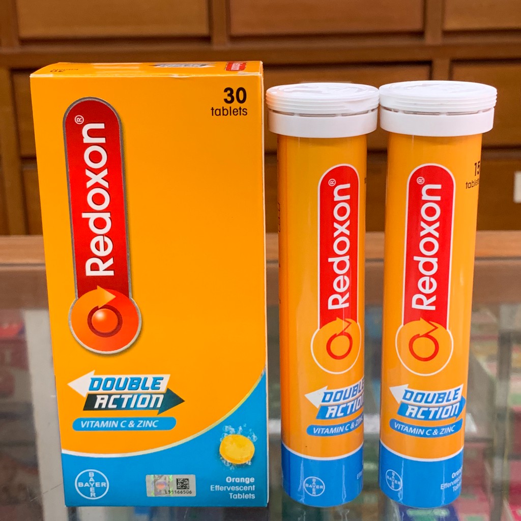 Redoxon Double action Vitamin C & Zinc Shopee Singapore