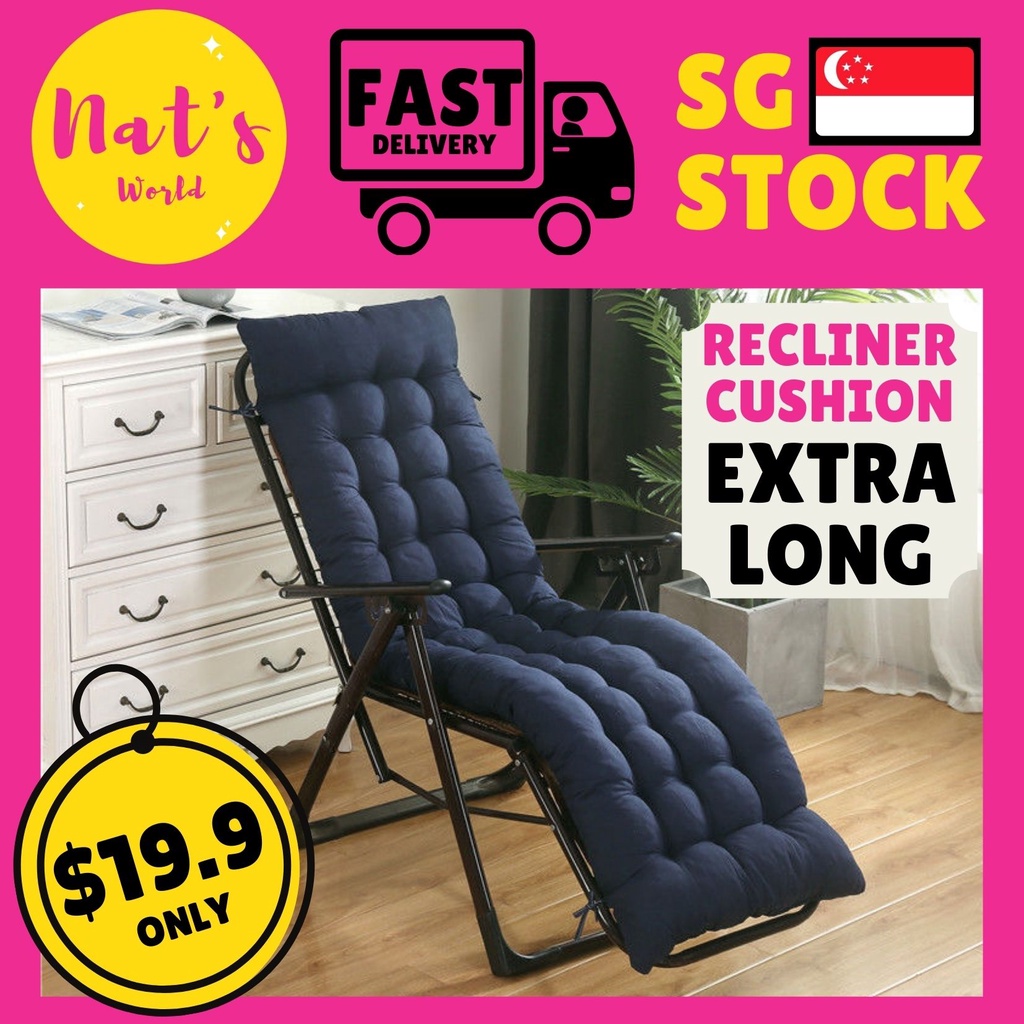 Recliner Chair Long Cushion Tatami Cushion Seat (Long cushion) Shopee