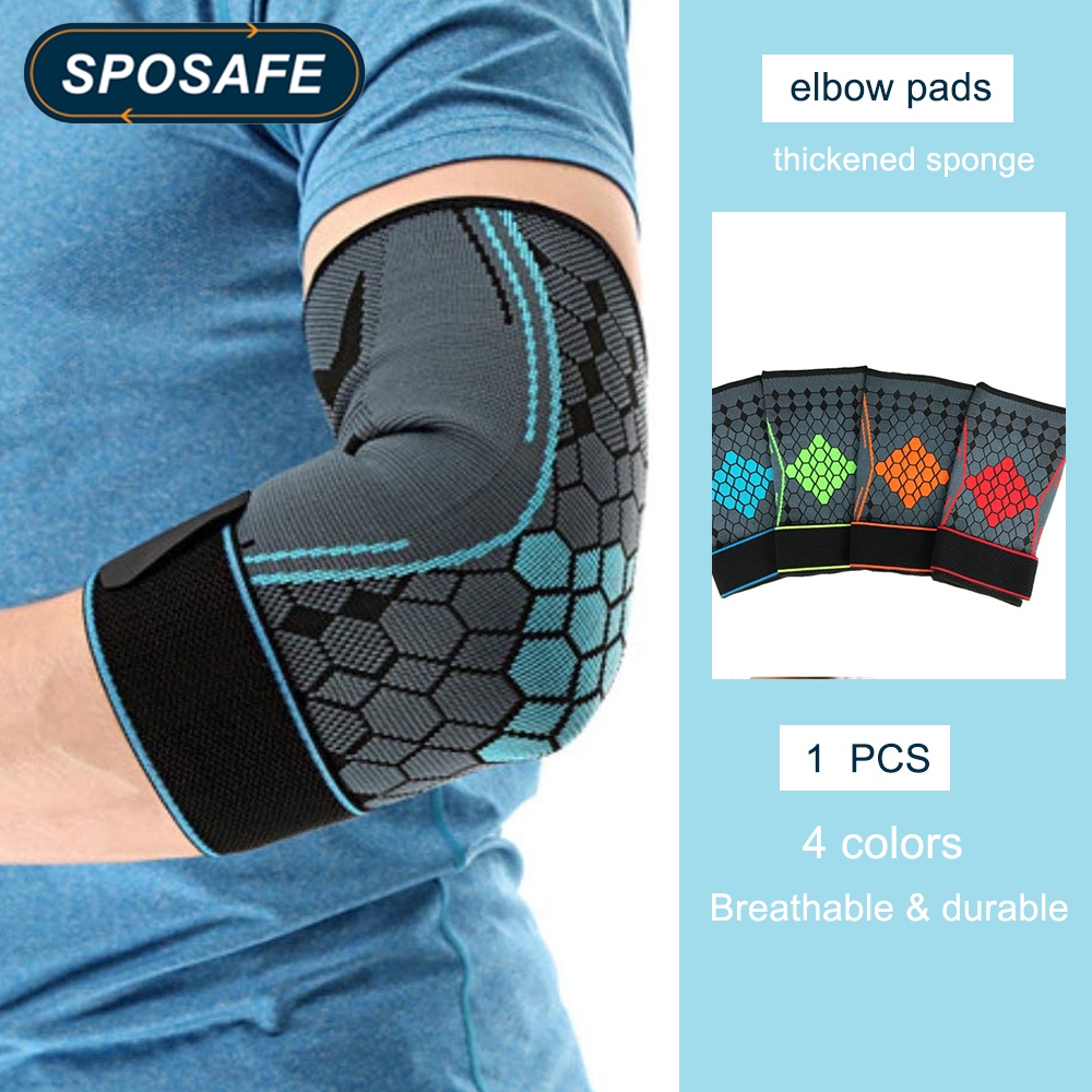 SPOSAFE elbow support sleeve elbow guard for endonitis, Tennis Elbow