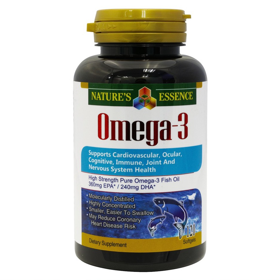 Nature's Essence Omega3 Higher Concentration of Omega 3 (EPA & DHA