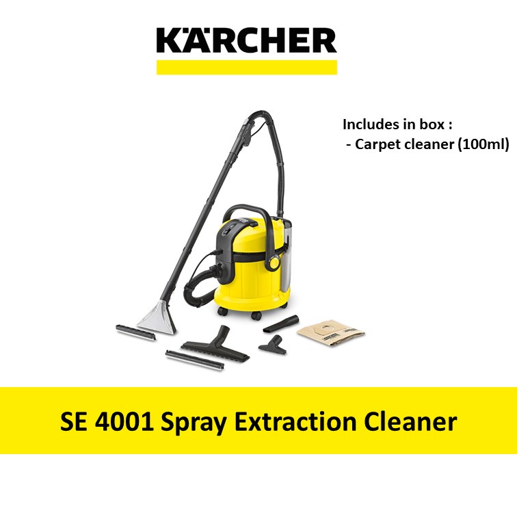 Karcher Spray Extraction Cleaner Carpet Cleaner SE 4001 suitable