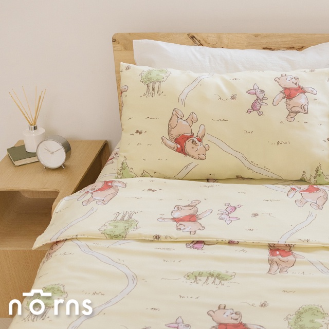 Winnie The Pooh 100 Tenceltm Thin Quilt Cover Single ForestNorns