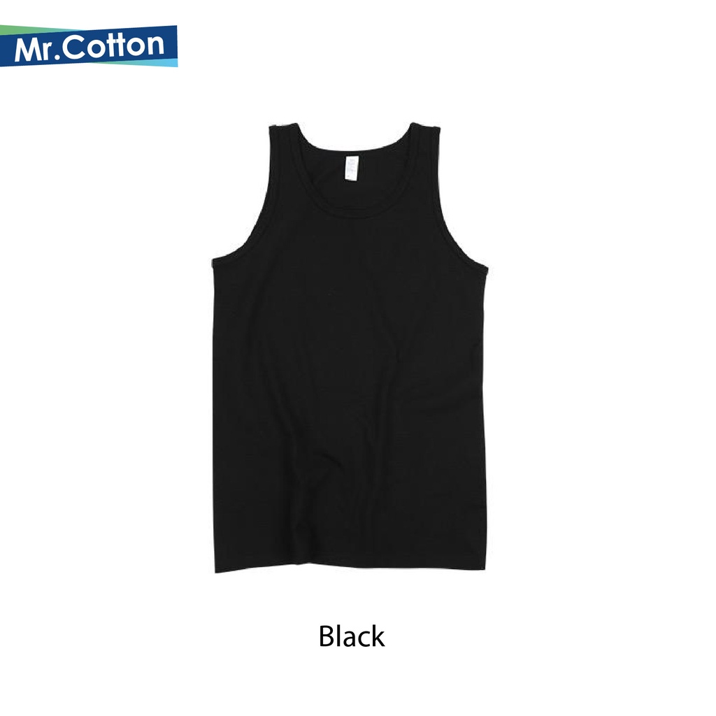 230g Tank Top Heavy Weight Pure Cotton Tee Singlet Sleeveless Crew Neck