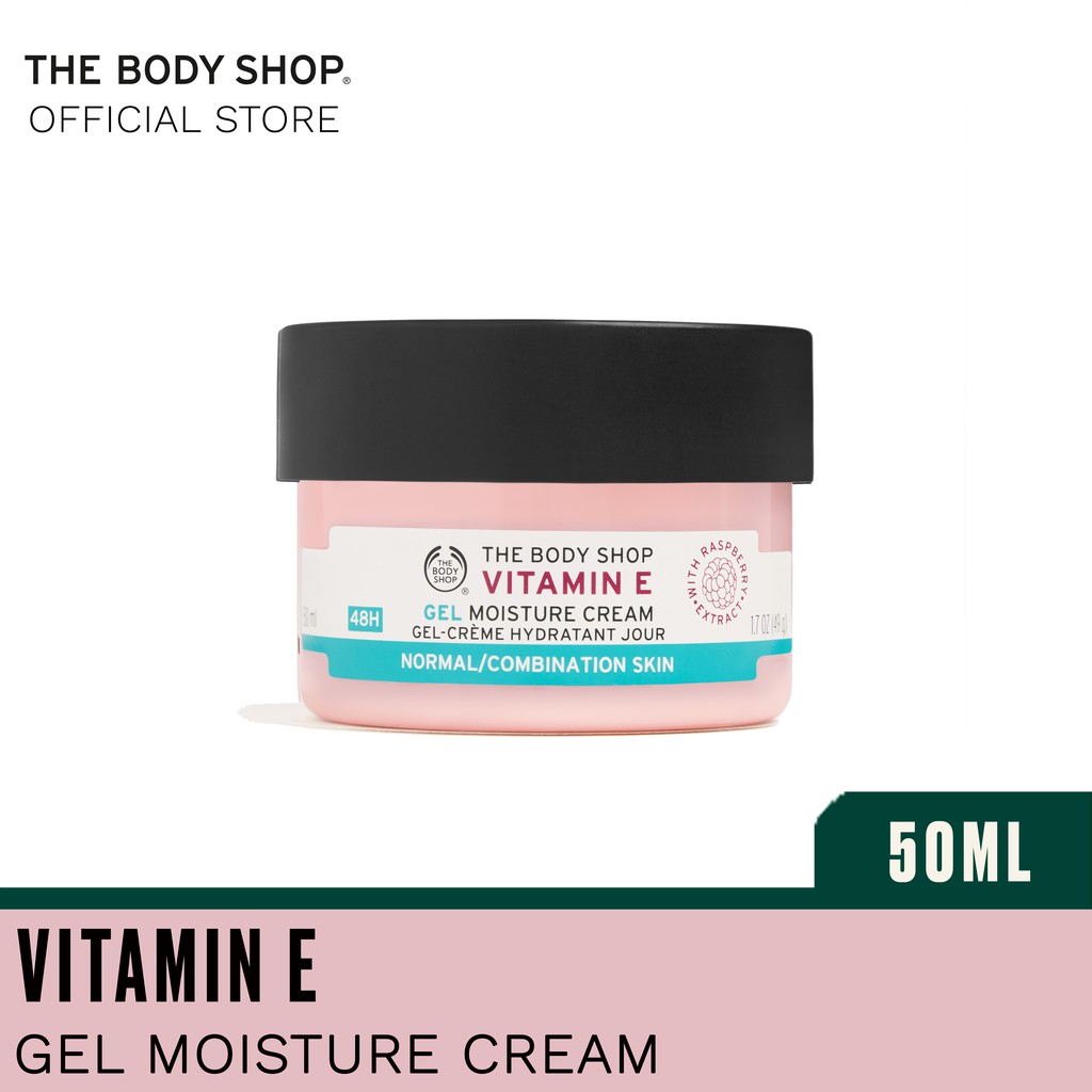 The Body Shop Vitamin E Gel Moisture Cream (50ML) Shopee Singapore