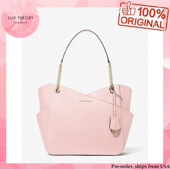 Preorder Michael Kors Jet Set Large Saffiano Leather Shoulder Bag In