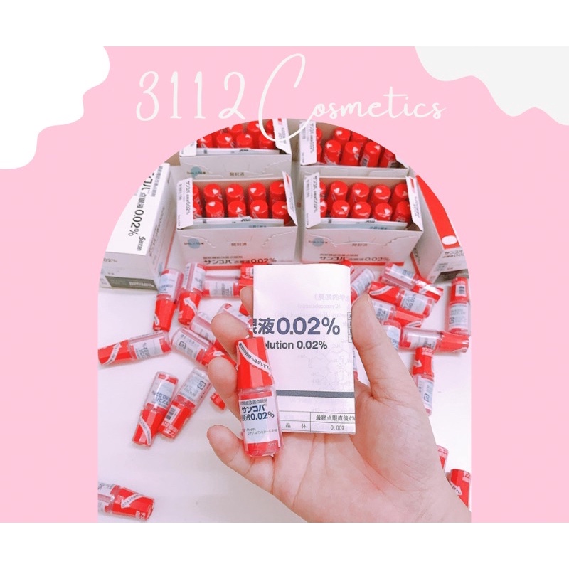 [Genuine] Sancoba Japanese Eye Drops Reduce Eye Fatigue To Reduce