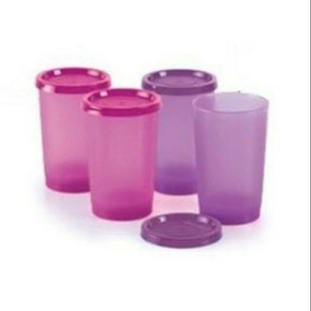 Tupperware Small Tumblers with Lids 230ml (New) Shopee Singapore