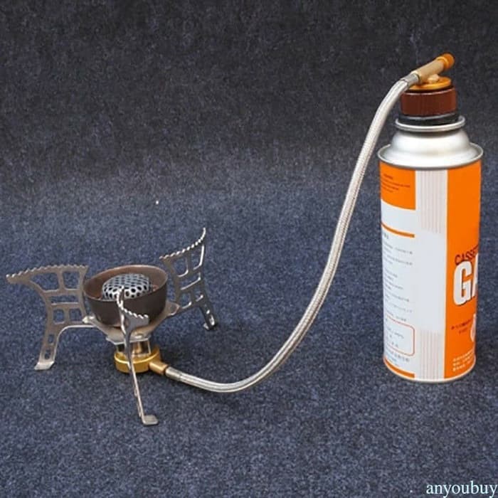 Gas Stove Hose Adapter Connector Burner Head Gas Butane To Propane