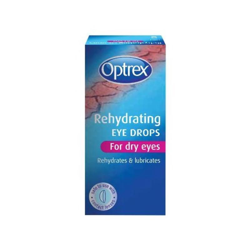 Optrex Rehydrating Eye Drops For Contact Lense Wearer 10Ml Shopee
