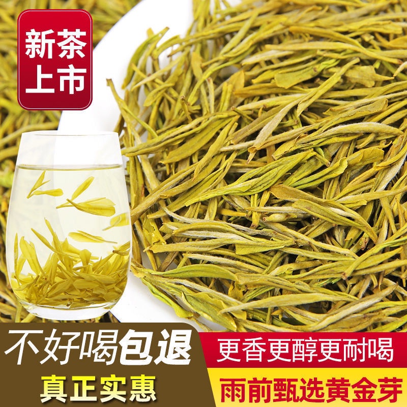 ☽Anji White Tea 2021 New Tea Authentic Yuqian Golden Bud Tea Bulk Rare