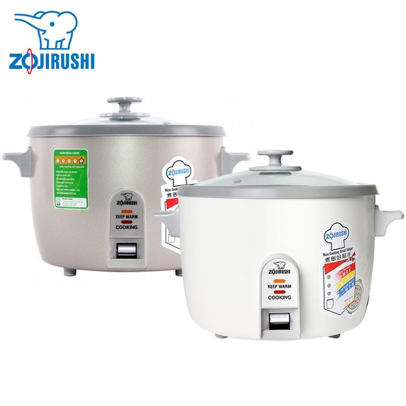 Zojirushi Rice Cooker 1.8L (10 Cups) with Steamer and Measuring Cup / Automatic Keep Warm / NH