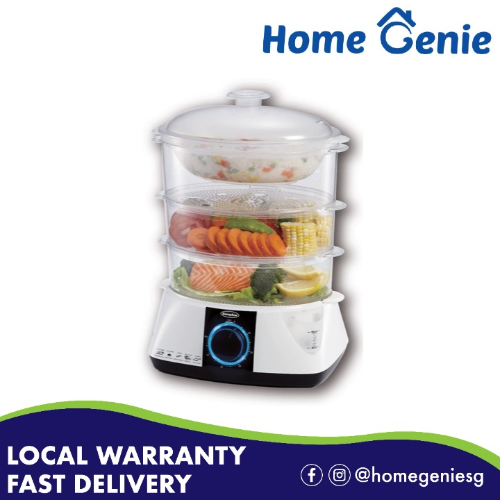 EuropAce Food Steamer EFS A121 Shopee Singapore