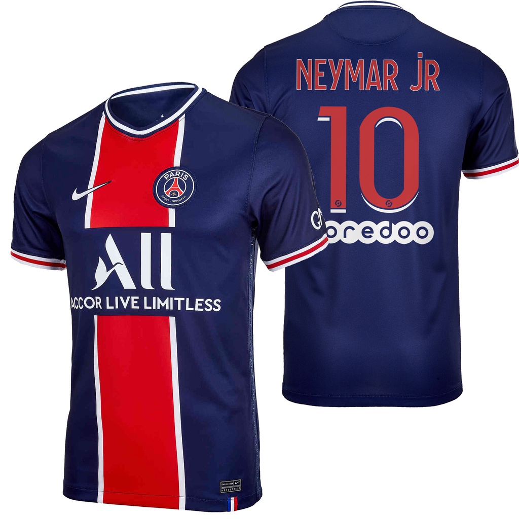 PSG Jersey Home NEYMAR JR 10 Paris SaintGerman Away 2021/22 Football