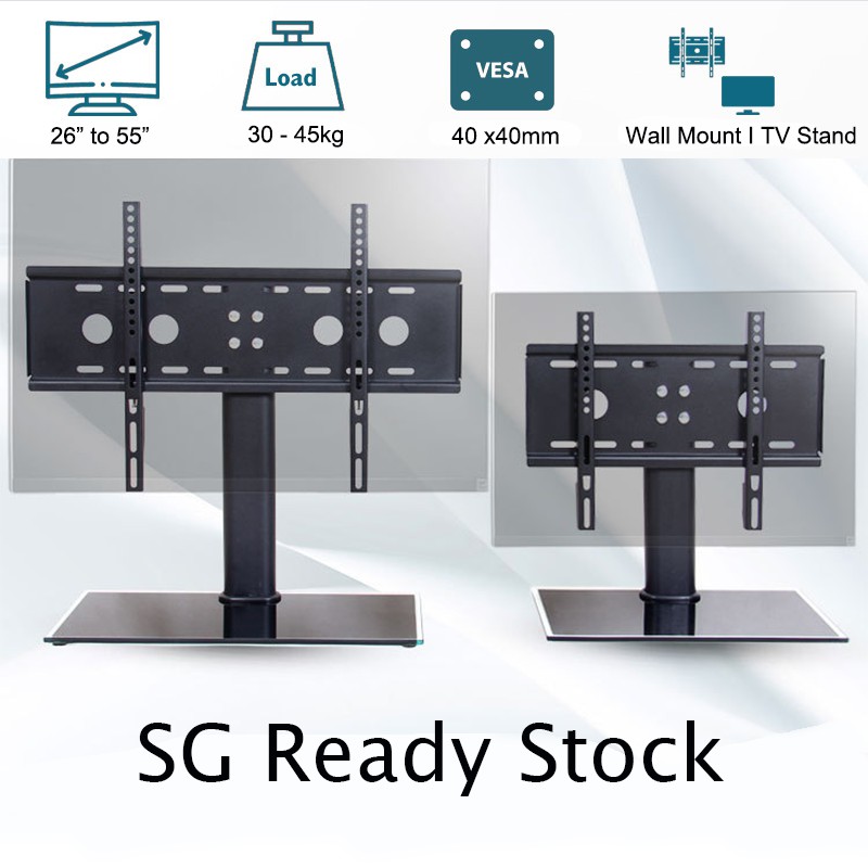 Tabletop TV Table Monitor Stand Universal TV Desk Stand/Base LCD LED TV wall mount bracket for