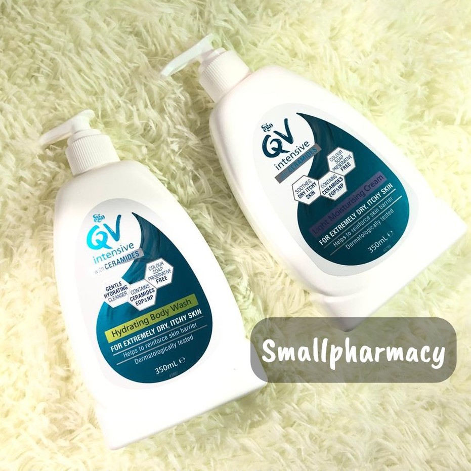 Ego Qv Intensive With Ceramides Hydrating Body Wash 350ml or QV