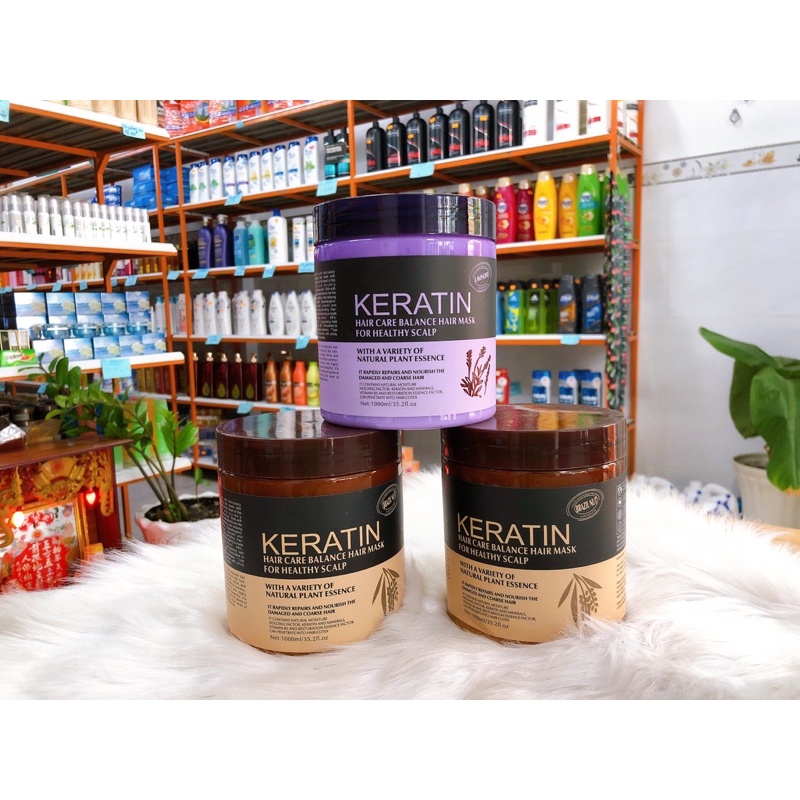 Korean Keratin Hair Treatment Cream (1000ml) Shopee Singapore