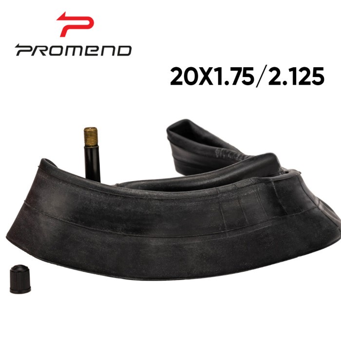 Promend Bicycle Inner Tube 20x1.752.125 Minivelo BMX Folding Bike Etc