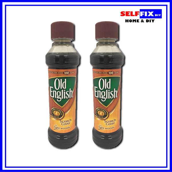 [BUNDLE OF 2] Old English Scratch Cover for Light Woods 8oz (Made in