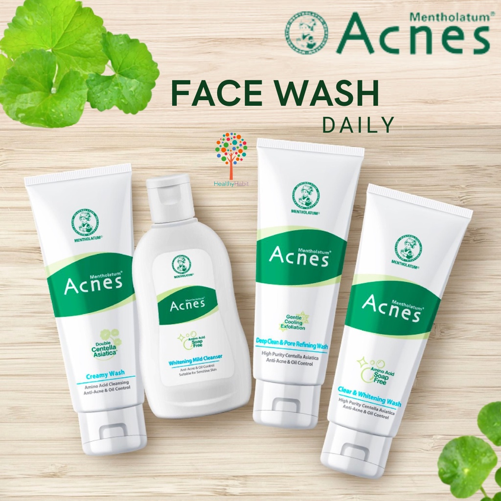 MENTHOLATUM Acnes Clear & Whitening Deep Clean & Pore Refining