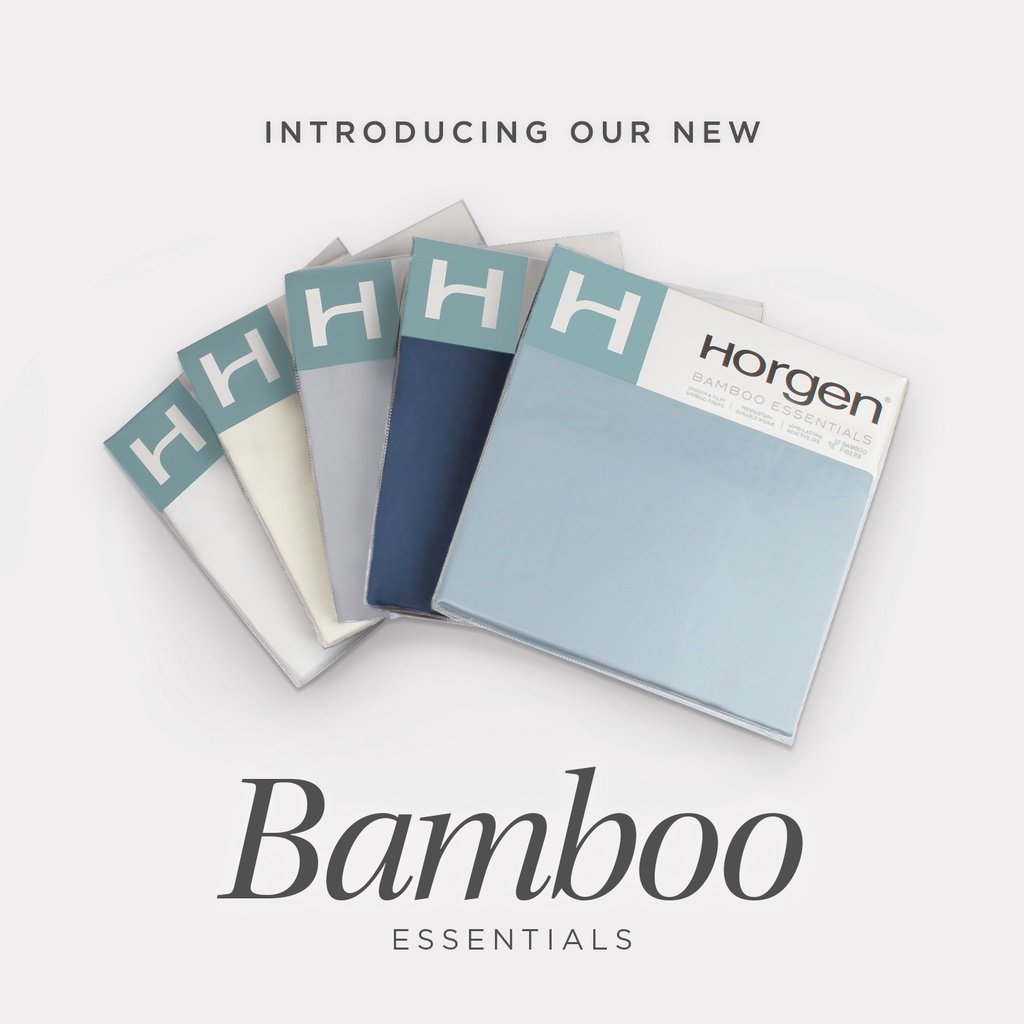 (Fitted Sheet Set or Quilt Cover) Bamboo Essentials 100 Bamboo Fitted Bedsheet and