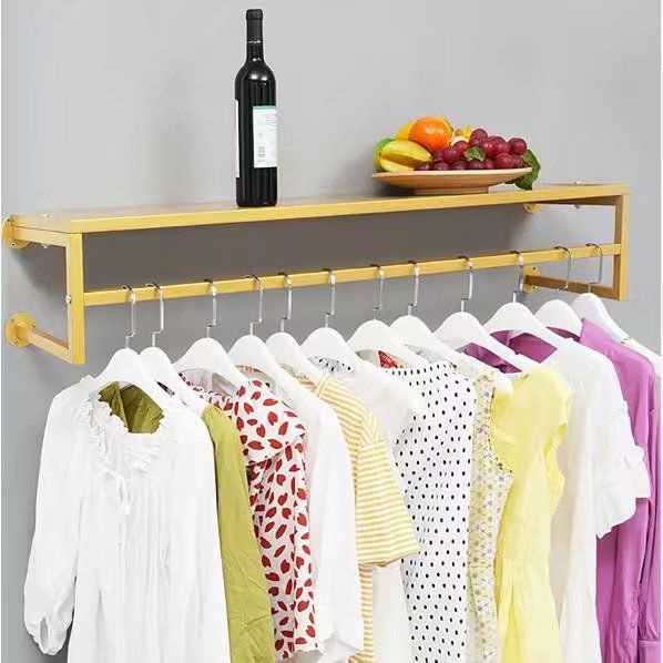 Hanging Clothing Store Display Stand Children'sClothes Hanger Iron Wall