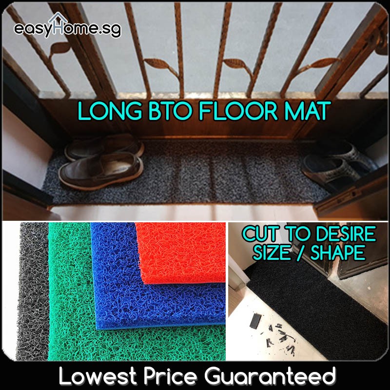 Easyhome.sg Long BTO Floor Mat / HDB Door Gap Floor Mat Gate Gateway