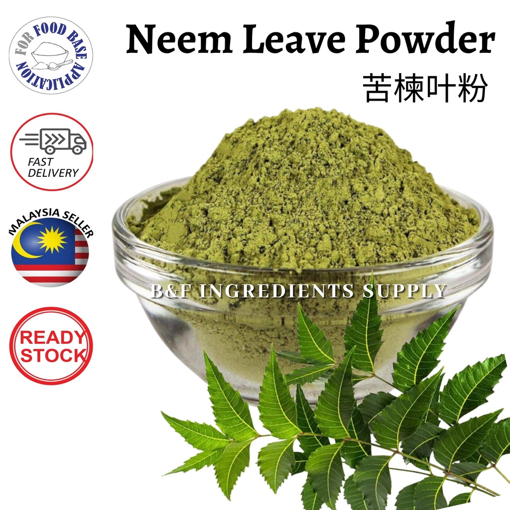 Organic Neem Leaves Powder [Sale] Bush Leaf Powder Veppilai Powder Herbs Shopee Singapore