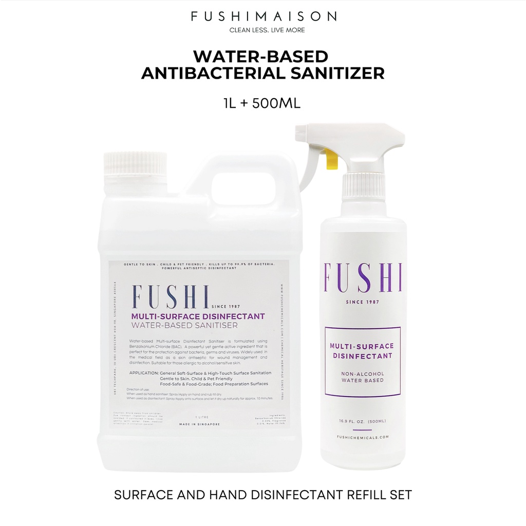 WaterBased Daily MultiSurface Disinfectant ( SAFE FOR CHILDREN & PETS