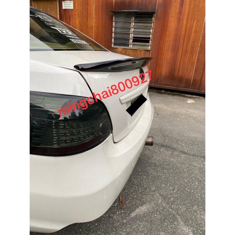 Toyota Vios NCP93 Ducktail Spoiler Rear Wing Fiber Bodykit Duck tail