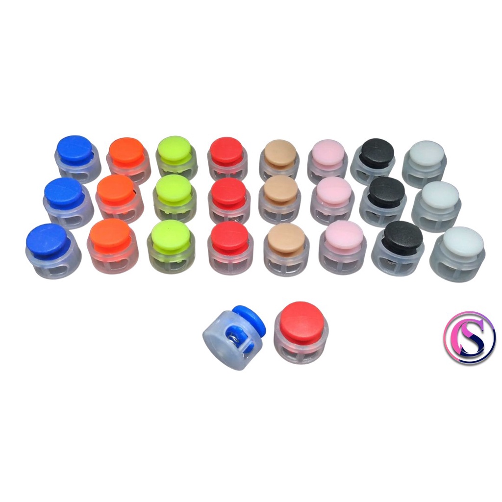 Color Horn stopper/Horn Knob/Two Hole Rope stopper/stopper Shopee