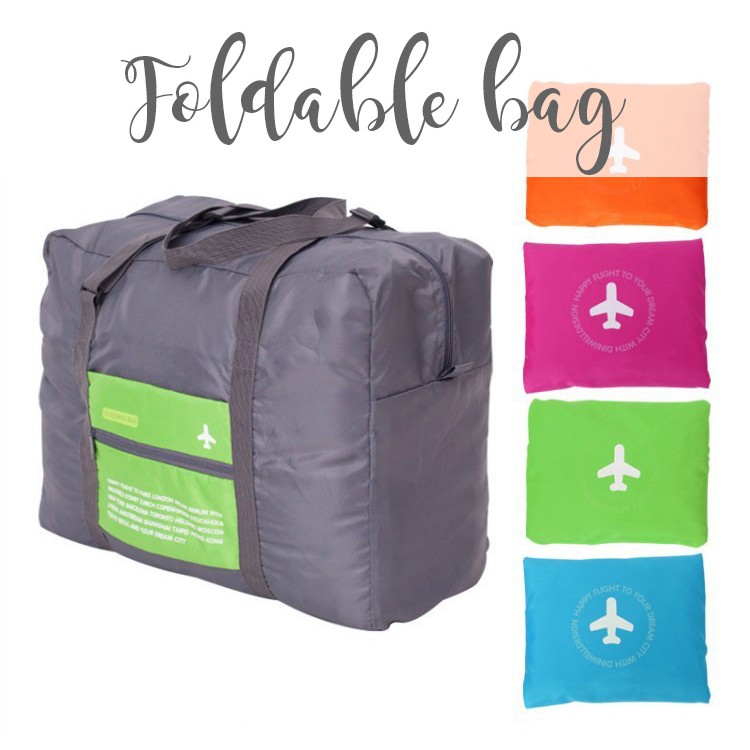 Travel folding large duffle carryon luggage bag baggage organizer