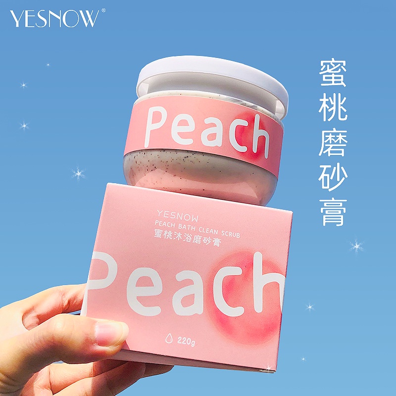 Yingxue Fruit Colorful Scrub 220g Exfoliating Chicken Skin Whole Body
