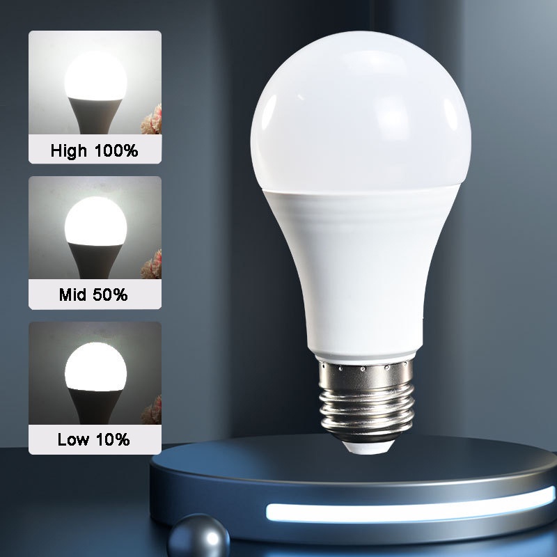 E14 E27 AC 220V 265V 3 mode Brightness Ball Shape High Brightness LED