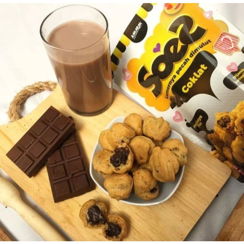 Kakarak Soes 70 Grams Of Dry Sus Chocolate Free Bubble Wrap Packing