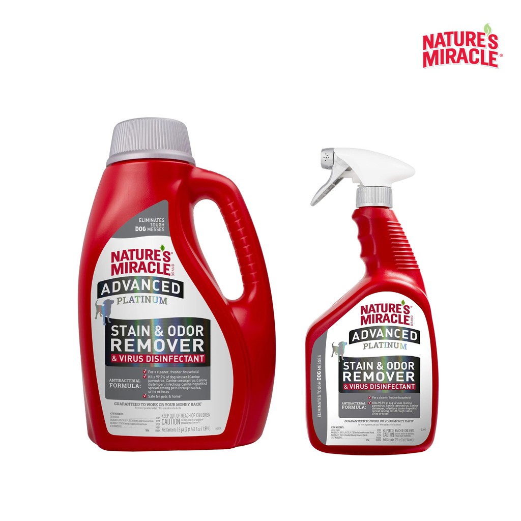 Nature's Miracle Advanced Platinum Stain and Odor Remover & Virus