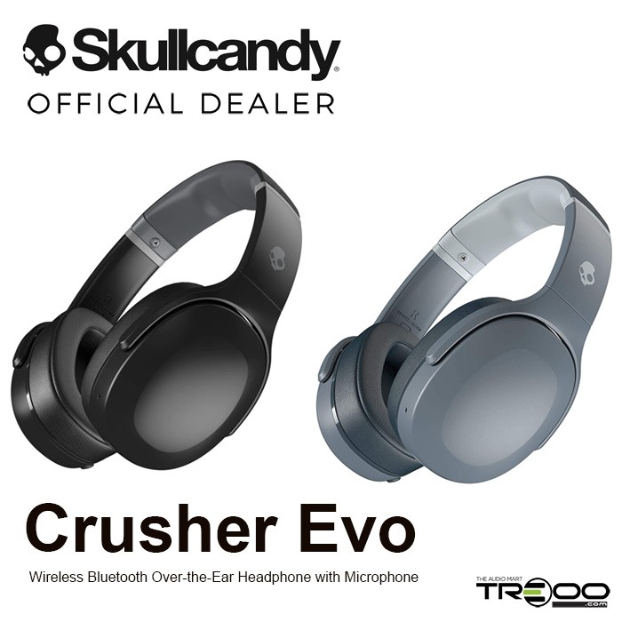 Skullcandy Crusher Evo Sensory Bass Wireless Bluetooth 5.0 OverEar