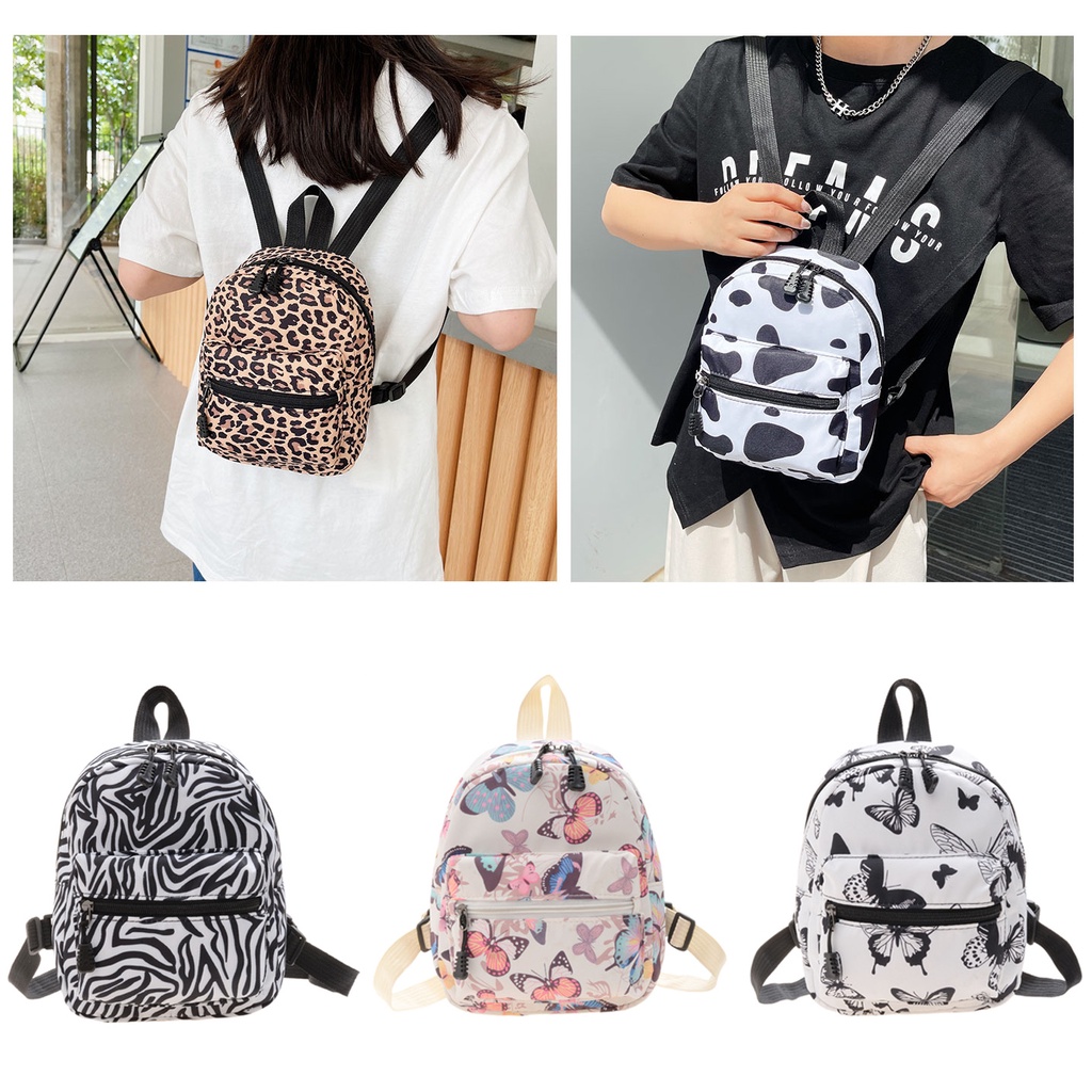 Women Mini Backpacks Trend 2022 Nylon Female Small Travel Bagpack