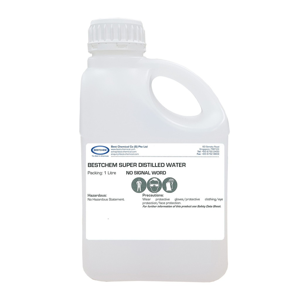 BestChem Super Distilled Water (1 Litre / 5 Litres) Shopee Singapore