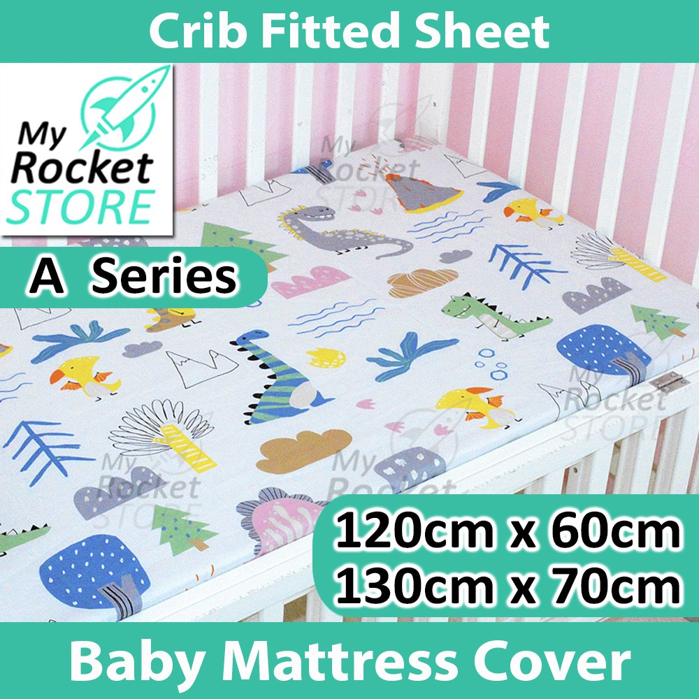 🇸🇬 Seller Baby Cot Fitted Sheet Bed sheet playpen Pillow Bedsheet Kids