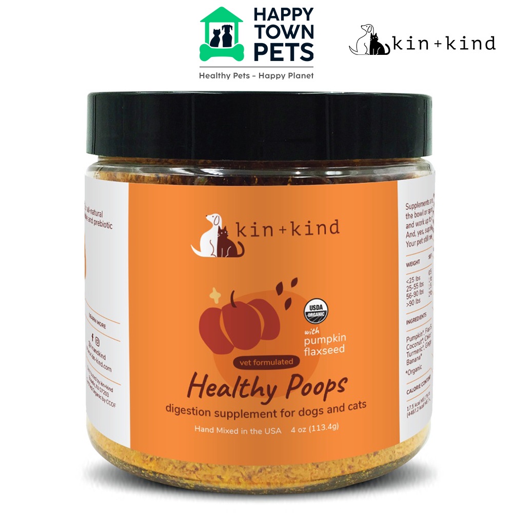 Kin+Kind Healthy Poops Supplement for Dogs & Cats Shopee Singapore