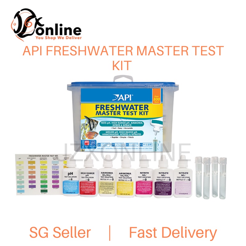 API Freshwater Master Test Kit Shopee Singapore