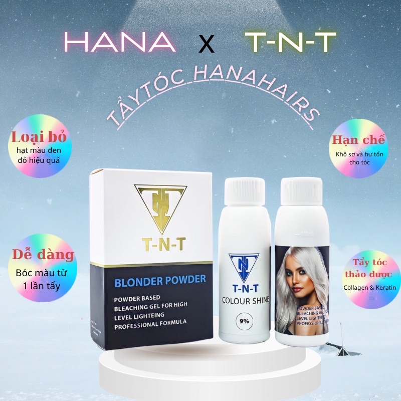 Tnt Bleaching Powder Collagen & Keratin Extremely Soft Bleaching Powder