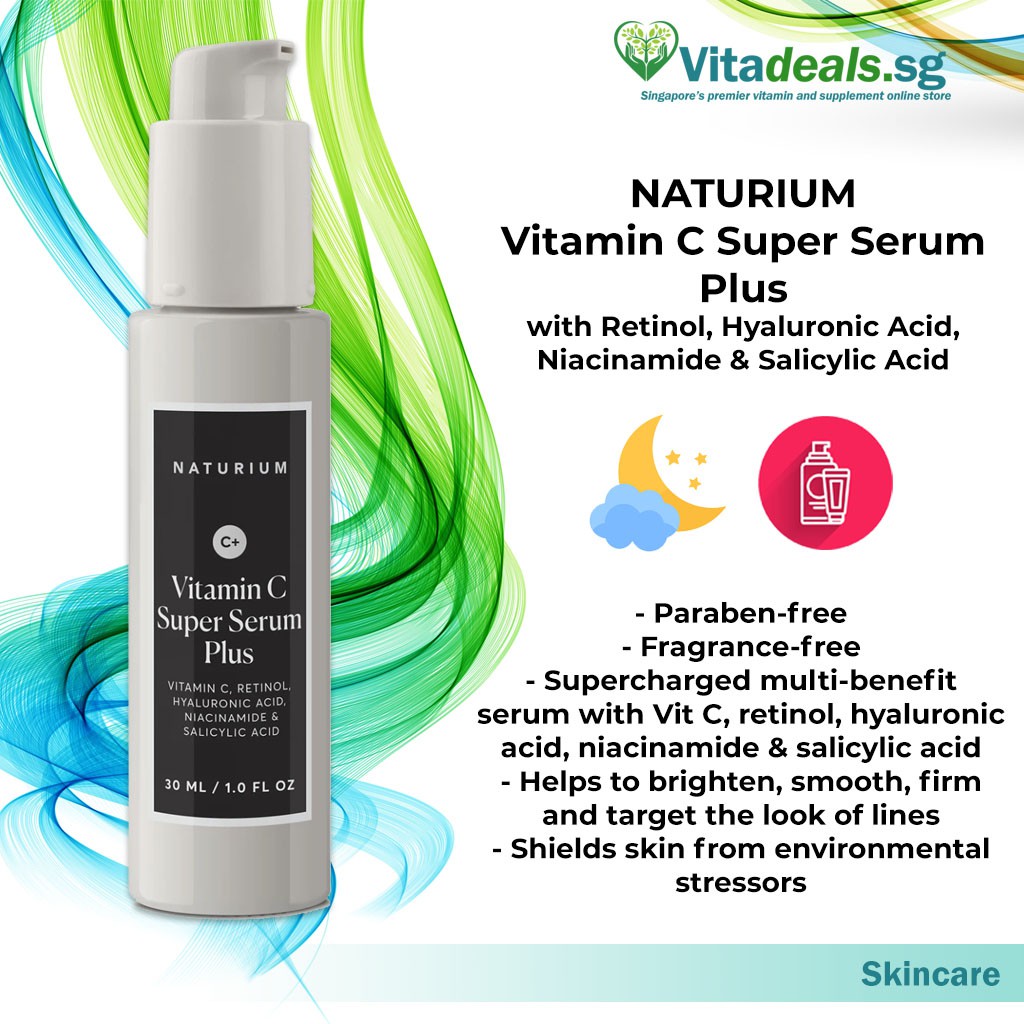 (Ready Stock) Naturium Vitamin C Super Serum Plus (with Vitamin A