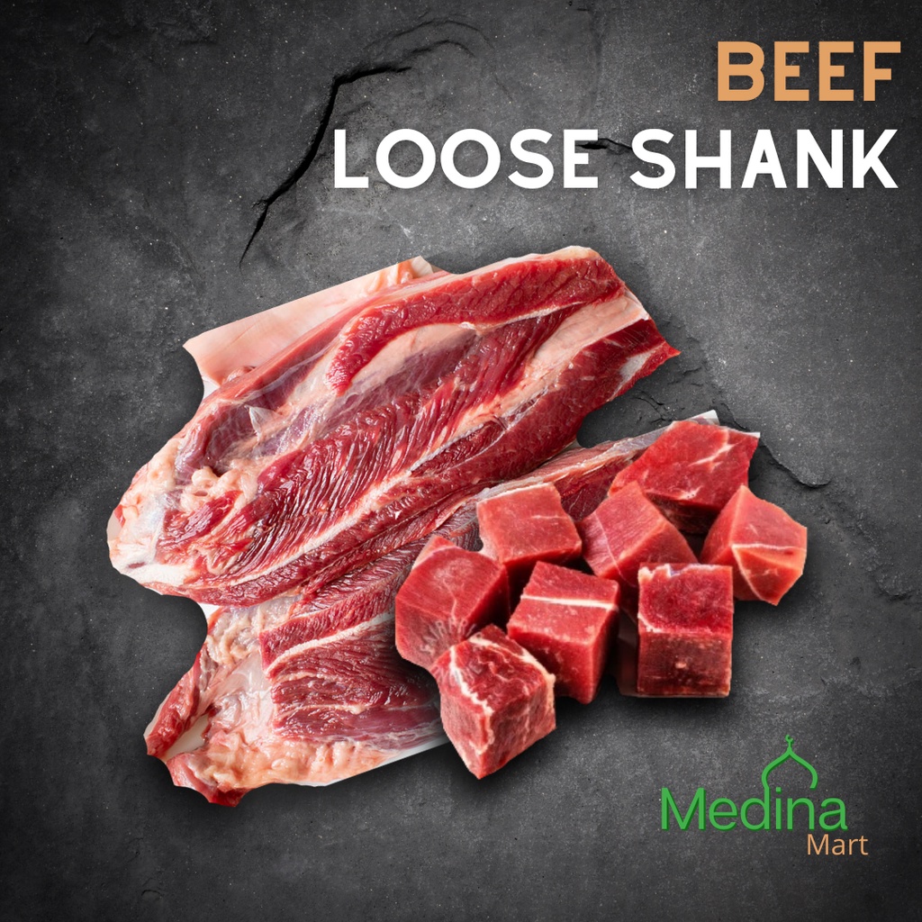 Halal Grassfed Beef Loose Shank (1Kg) Shopee Singapore