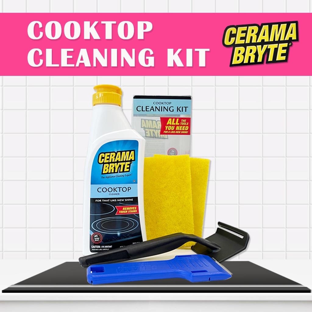 CERAMA BRYTE Cooktop Cleaner Kit/induction stove oven Cleaner Shopee Singapore