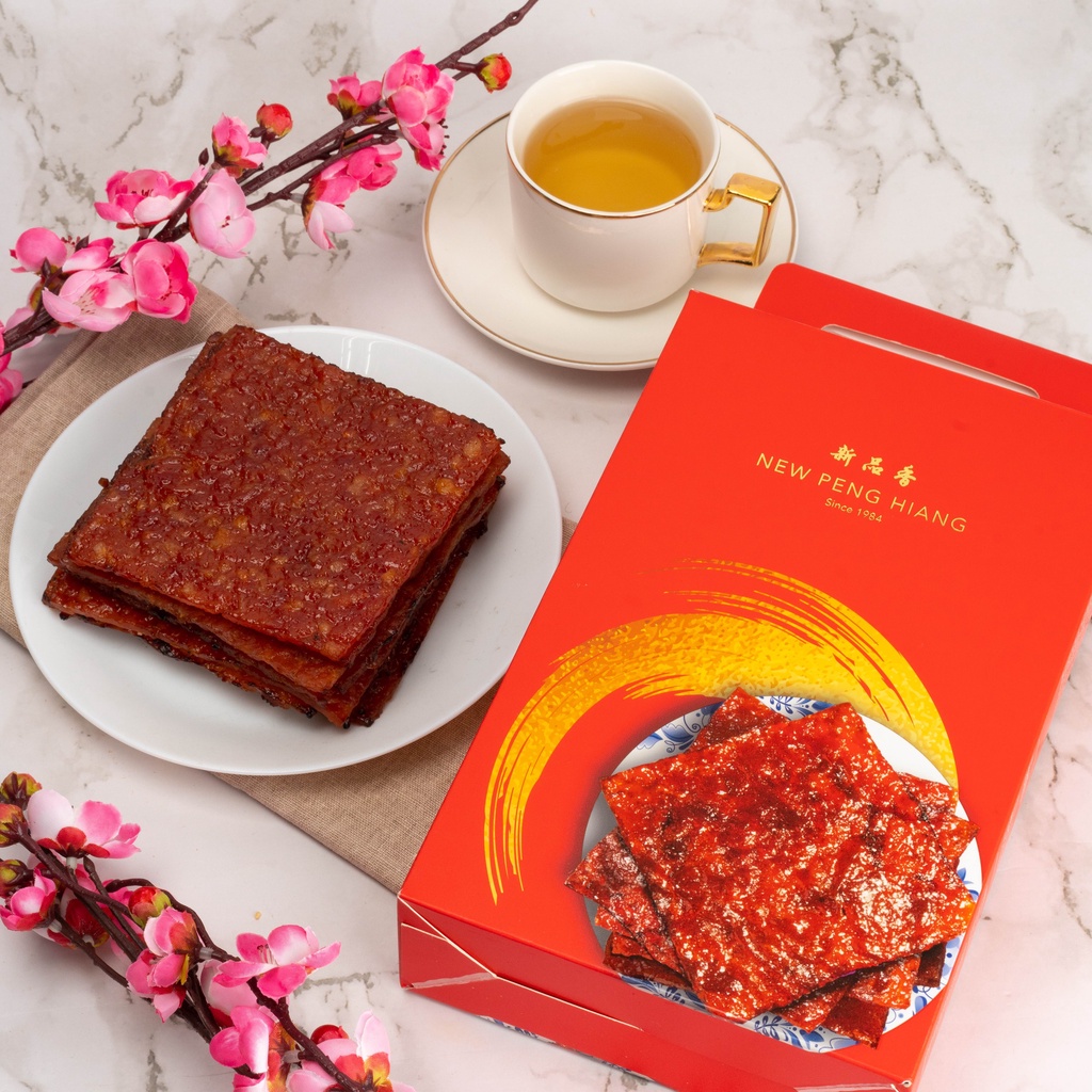 【新品香】500G Tender Pork Bak Kwa (VacuumPacked) 传统手工肉干(真空包装) [U.P. 60/kg
